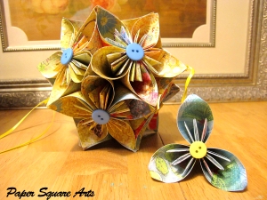Origami Kusudama Handmade Wedding Decor
